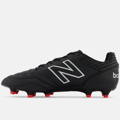 New Balance 442 V2 Pro FG Football Boots Men's (Black Silver)