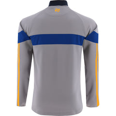 O'Neills Clare GAA Rockway Hybrid Half Zip Top 244 Men's (Alloy Royal Amber)