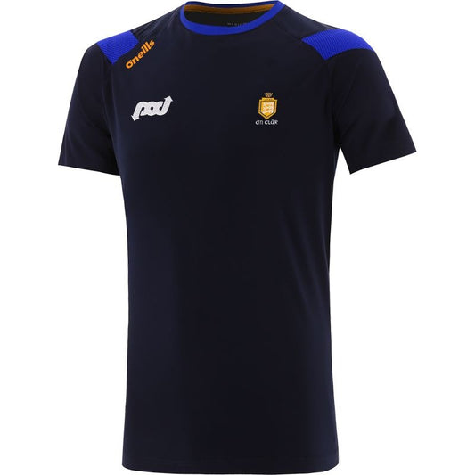 O'Neills Clare GAA Rockway 060 T-Shirt Men's (Marine Royal Amber)