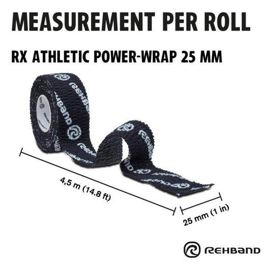Rehband RX Athletic Power Wrap 25mm