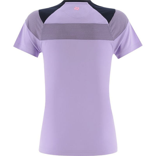 O'Neills Limerick GAA Rockway 060 T-Shirt Women's (Lavender Marine)