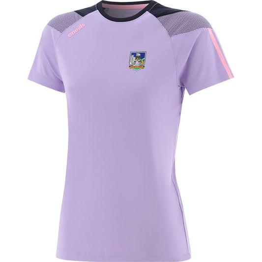 O'Neills Limerick GAA Rockway 060 T-Shirt Women's (Lavender Marine)