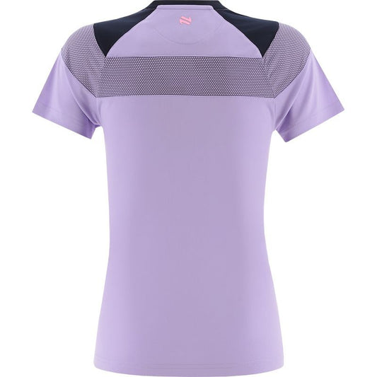 O'Neills Clare GAA Rockway 060 T-Shirt Girl's (Lavender Marine)
