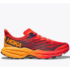 Hoka Speedgoat 5 Trail Shoes Men's Wide (Fiesta Radiant Yellow)
