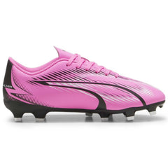 Puma Ultra Play FG/AG Football Boots Junior (Pink White)