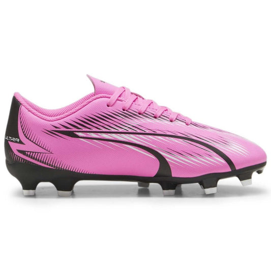 Puma Ultra Play FG/AG Football Boots Infants (Pink White)