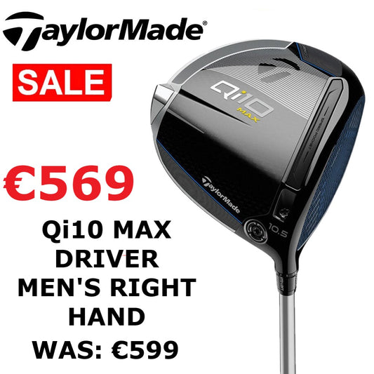 Taylor Made Qi 10 Max Driver Men's Right Hand