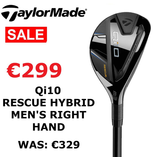 Taylor Made Qi10 Rescue Hybrid Men's Right Hand