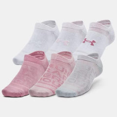 Under Armour Essential No Show Socks 6 Pack