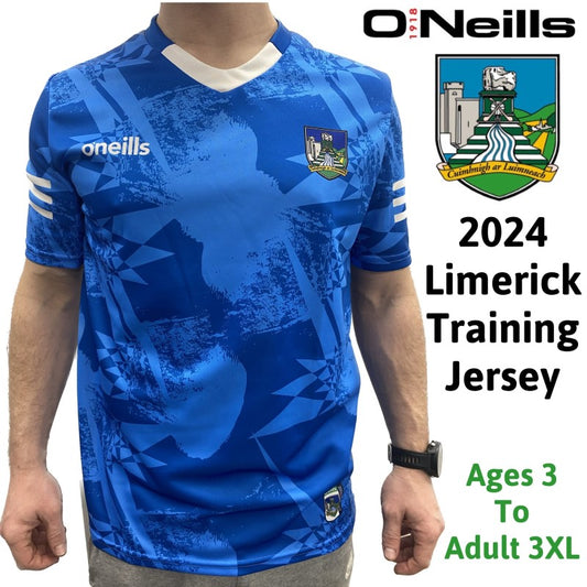 O'Neills Limerick GAA Training Jersey (Blue Royal)