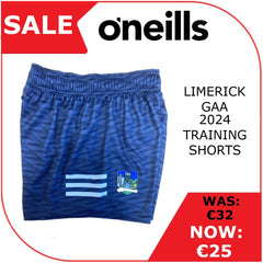 O'Neills Limerick Mourne Training Shorts 2024 Men's (Navy White)