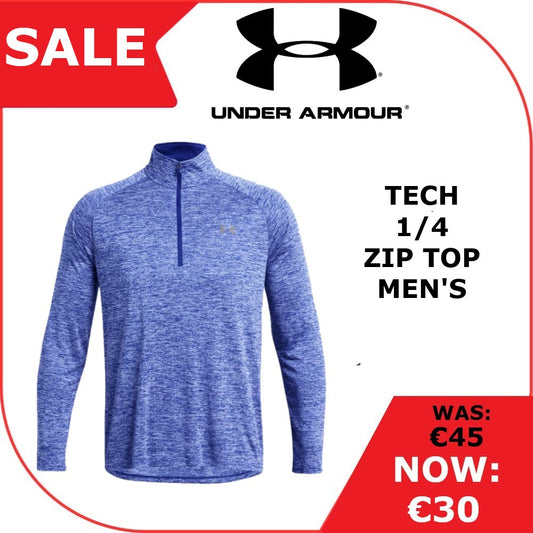 Under Armour Tech Quarter Zip Top Men's (Royal Blue 400)