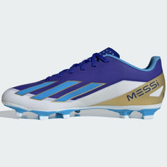 Adidas X Crazyfast Messi Club Firm Ground Football Boots Men's (Blue ID0724)