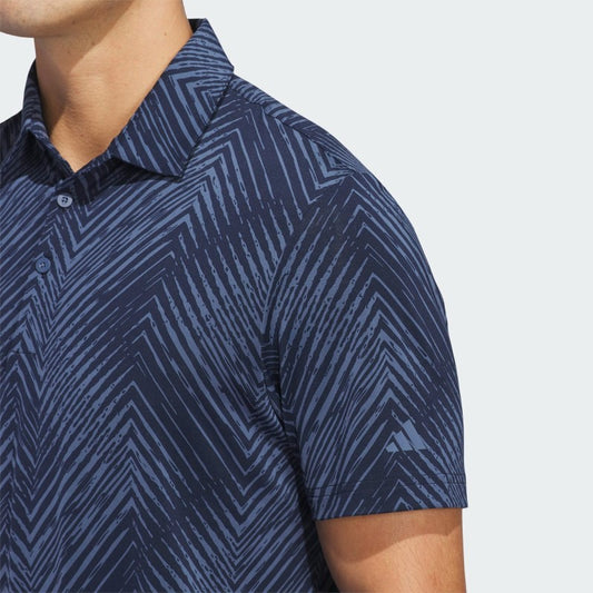 Adidas Ultimate 365 Allover Printed Polo Shirt Men's (Navy IU4388)