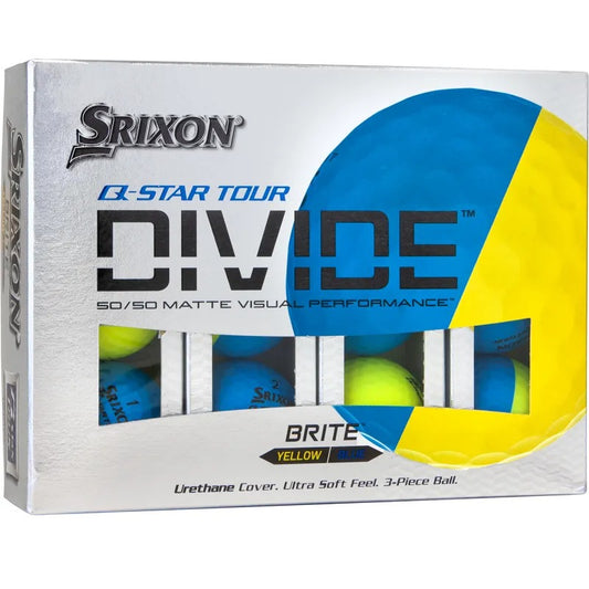 Srixon Q Star Tour Divide Golf Balls X 12