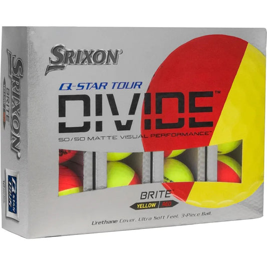 Srixon Q Star Tour Divide Golf Balls X 12