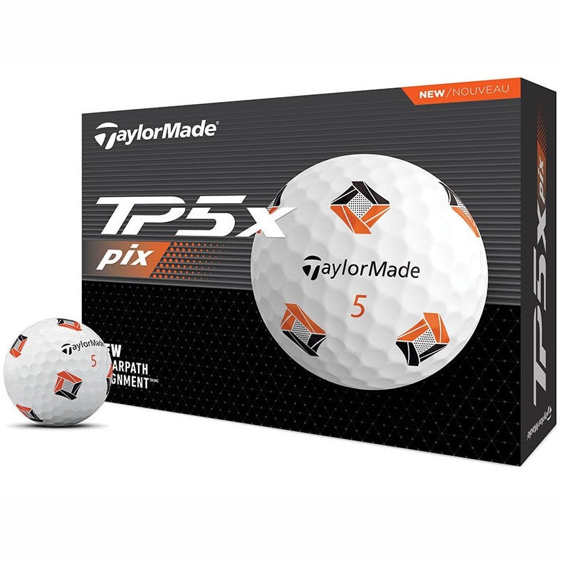 Taylor Made TP5x Pix 3.0 Golf Balls x 12