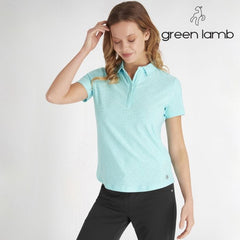 Green Lamb Naira Broderie Anglasie Polo Shirt Women's&nbsp;