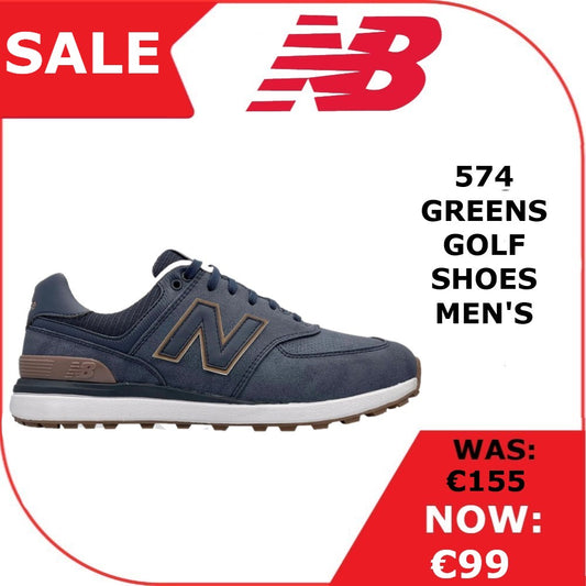 New Balance 574 Greens Golf Shoes Men's (Navy Gum)