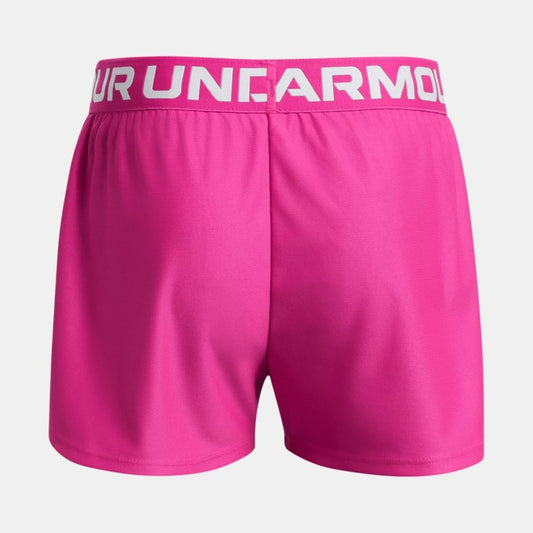 Under Armour Play Up Shorts Girl's (Rebel Pink 652)