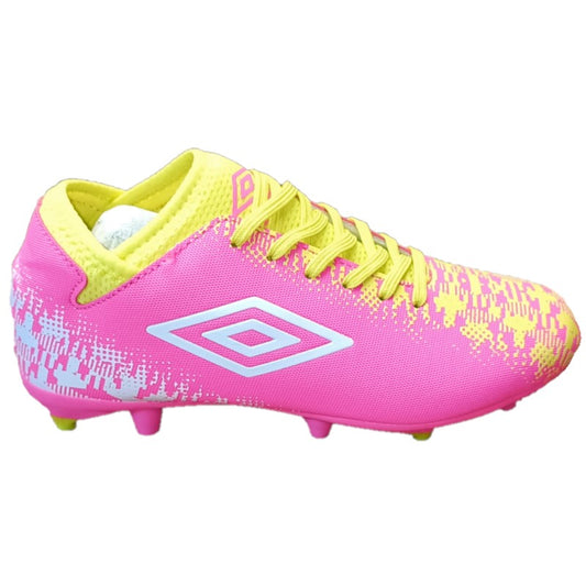 Umbro Formation II FG Football Boots Junior (Pink)