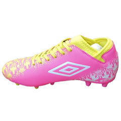 Umbro Formation II FG Football Boots Junior (Pink)