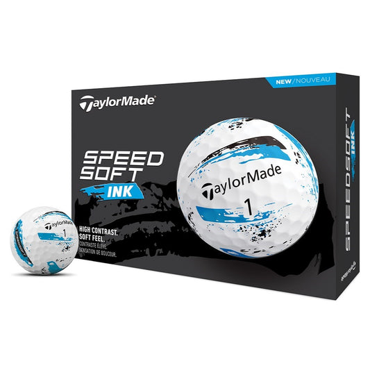 Taylor Made SpeedSoft Ink Golf Balls x 12