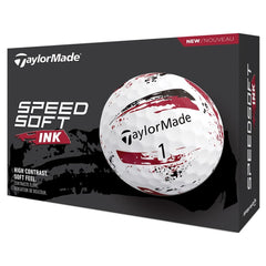 Taylor Made SpeedSoft Ink Golf Balls x 12