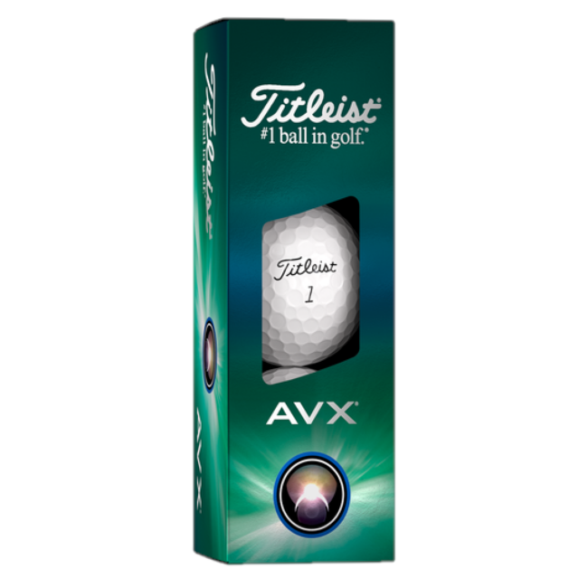 Titleist AVX 2024 Golf Balls x 3