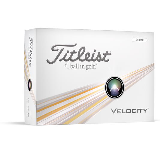 Titleist Velocity Golf Balls 2024 x 12