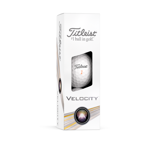 Titleist Velocity Golf Balls 2024 x 3