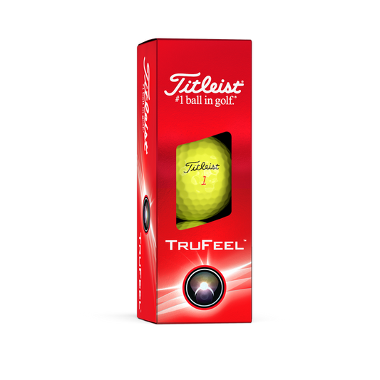 Titleist Trufeel Golf Balls x 3