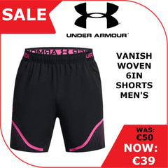 Under Armour Vanish Woven 6" Graphic Shorts Men's (Black 002)