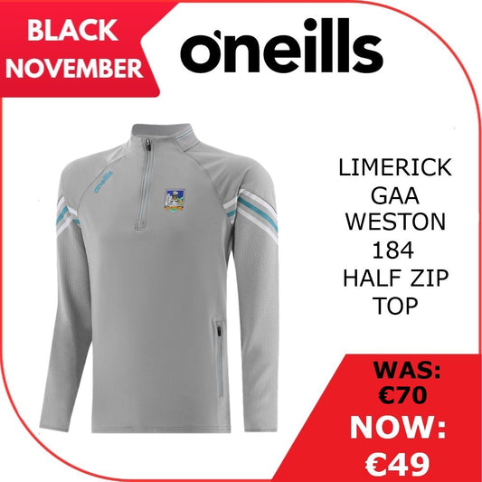 O'Neill's Limerick Weston 184 Half Zip Top (Grey Slate)