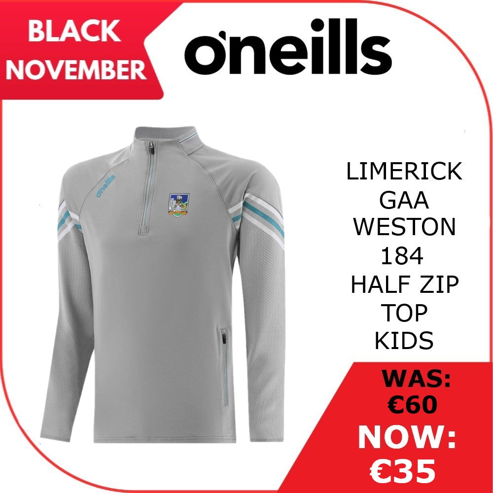 O'Neill's Limerick Weston 184 Half Zip Top Kid's (Grey Slate)