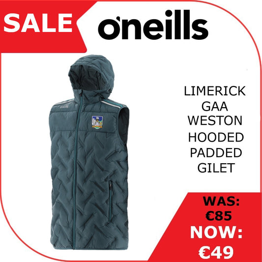 O'Neill's Limerick Weston Hooded Padded Gilet 70 (Marine)