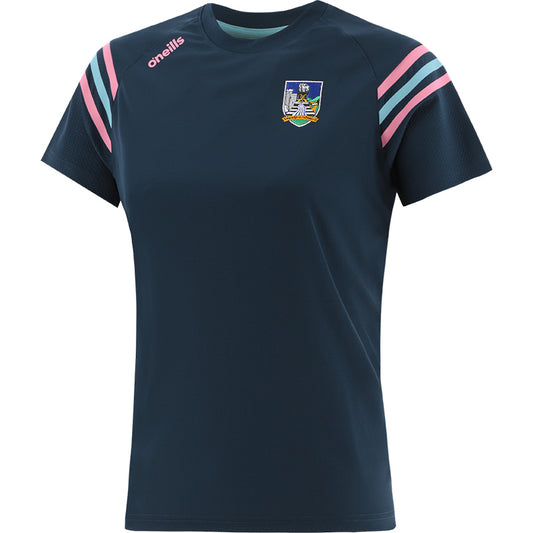 O'Neills Limerick GAA Weston 060 T-Shirt Girl's (Teal Cotton Candy)
