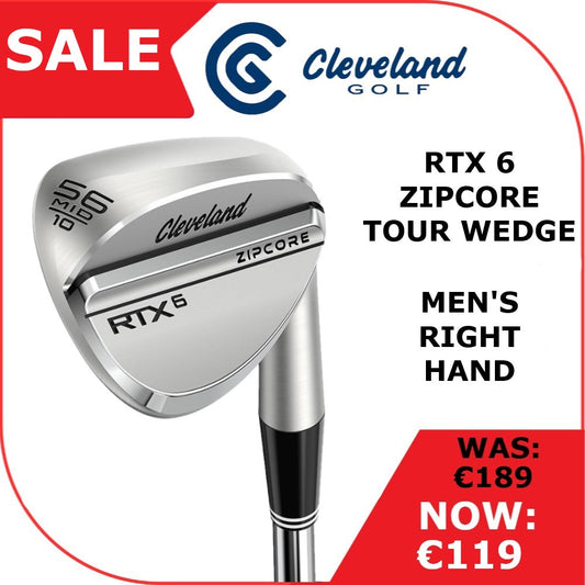 Cleveland RTX6 ZipCore Tour Wedge Men's Right Hand