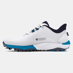 Under Armour Drive Pro Golf Shoes Wide Men's (White Blue 101)