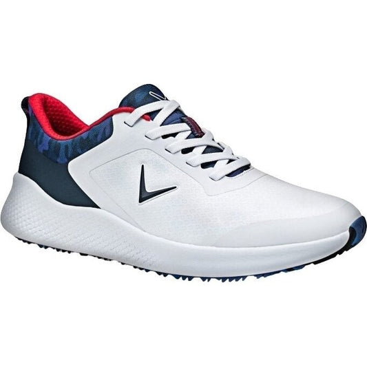 Callaway Chev Star Golf Shoes Men's (White Navy Red)