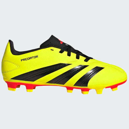 Adidas Predator Club FG Football Boots Junior (Yellow Black)