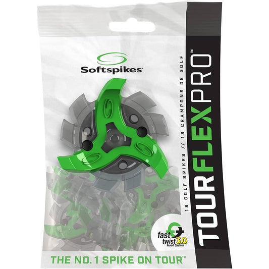 Softspike Tour Flex Pro Golf Spikes 18 Pack (Fast Twist 3.0)