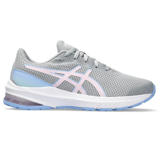 Asics GT 1000 12 GS Running Shoes Girl's (Piedmont Grey Cosmos)