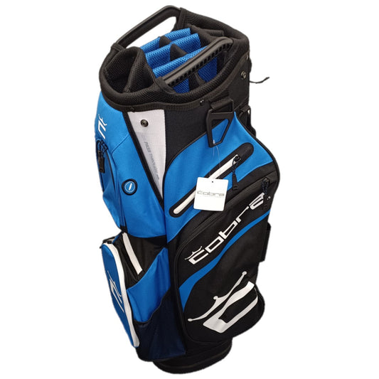 Cobra Signature Golf Cart Bag (Black Blue)