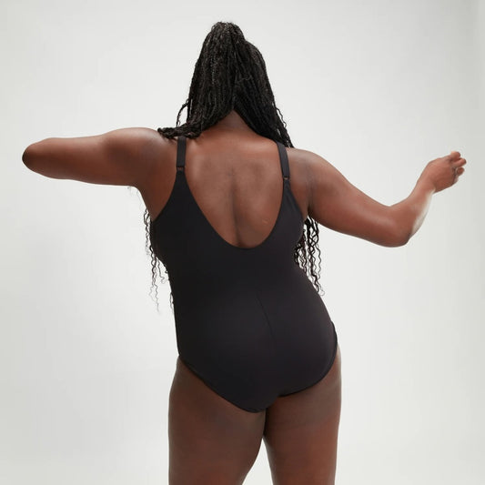 Speedo Aquanite 1 Piece Swimsuit Women's (Black)
