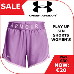 Under Armour Play Up 5" Shorts Women's (Purple 560)