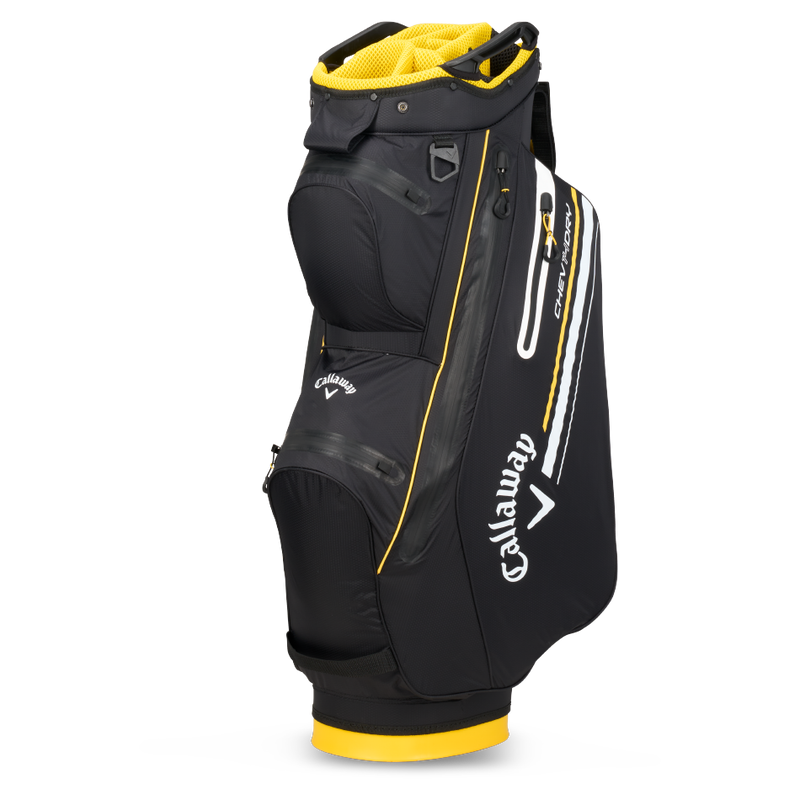 Callaway Chev 14 Dry '24 Waterproof Golf Cart Bag (Black Yellow)