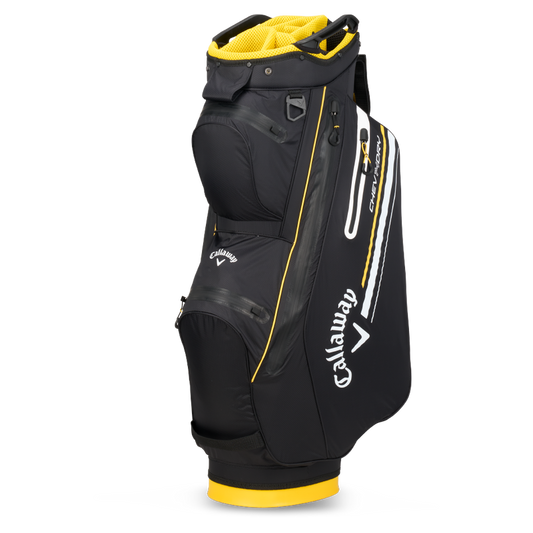 Callaway Chev 14 Dry '24 Waterproof Golf Cart Bag (Black Yellow)
