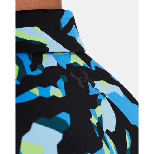 Under Armour Playoff 3.0 Print Polo Shirt Men's (Black Capri 006)
