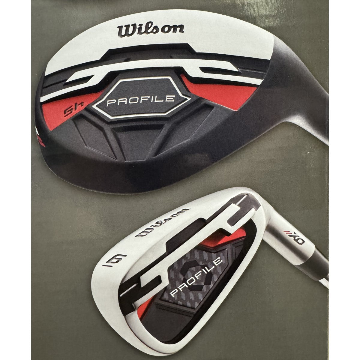 Wilson Profile XD 5 Hybrid and 6 to SW (Men's Left Hand)